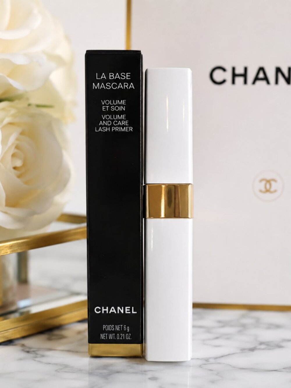 CHANEL La Base Mascara Lash Primer Volume & Care 6g 0.21oz Full Size New